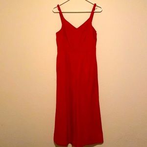 Red romper size 0
